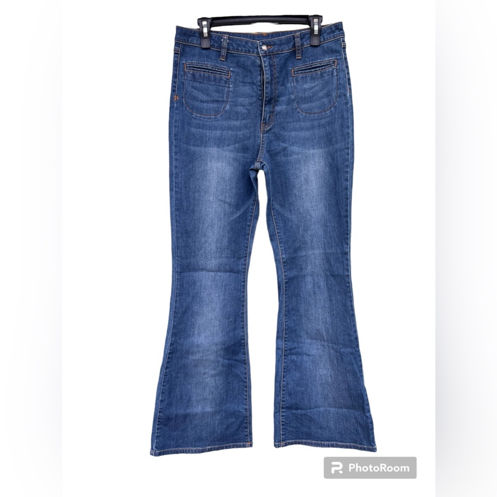 Some days lovin' denim jeans bell bottoms flare, Size 30
